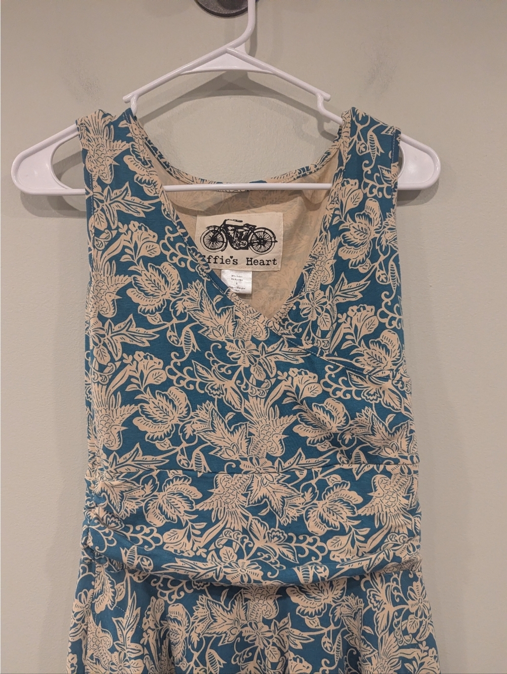 Effie's Heart Calistoga Cotton Spandex Dress Size  Small - Picture 3 of 5
